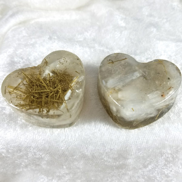 Selenite Orgone Heart - Image 3