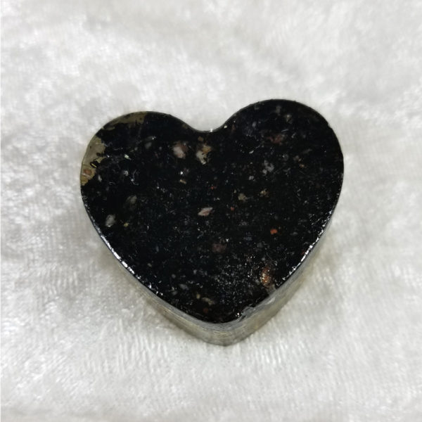 Black Tourmaline Orgone Heart