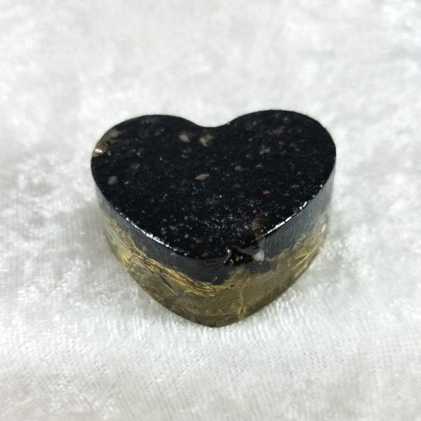 Black Tourmaline Orgone Heart - Image 2