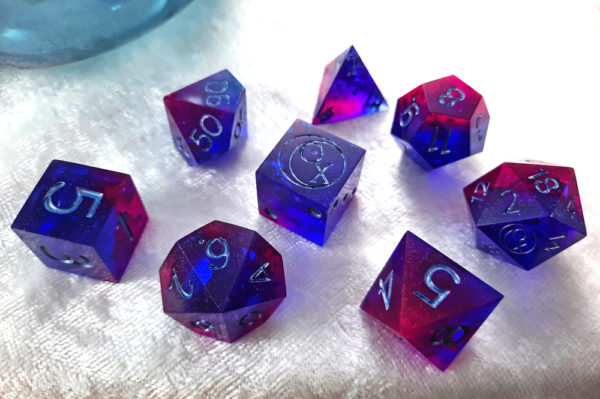 Bi Pride dice