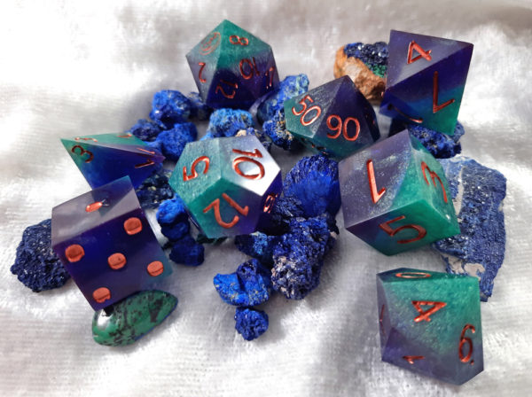 Azurite Dreams Dice