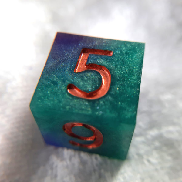 Azurite Dreams Dice - Image 4