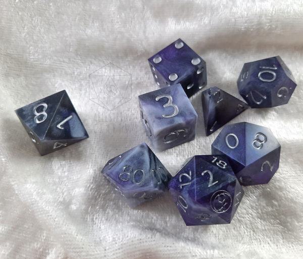 Asexual Pride Dice