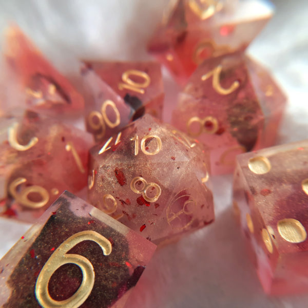 Blood and Rose dice