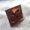Red Glitter Astro Dice