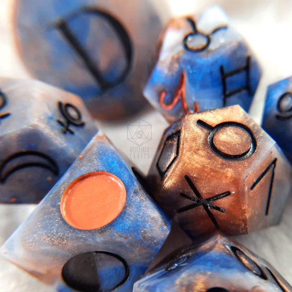 Jupiter Rising Astro Dice