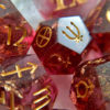 Garnet Dreams Astro Dice