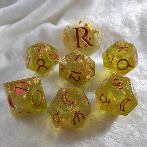 Peridot Dreams Astro Dice