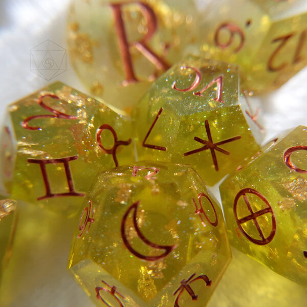 Peridot Dreams Astro Dice