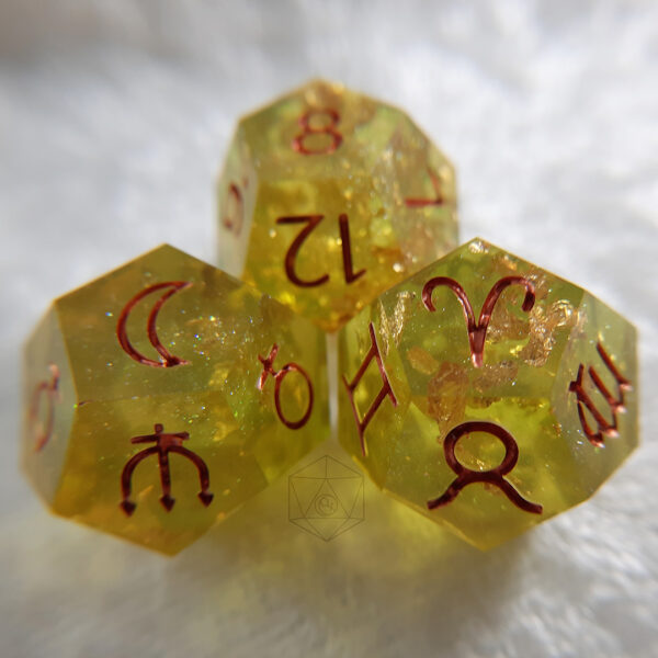 Peridot Dreams Astro Dice