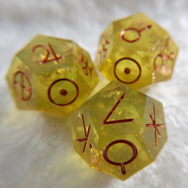 Peridot Dreams Astro Dice